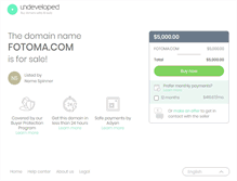 Tablet Screenshot of fotoma.com
